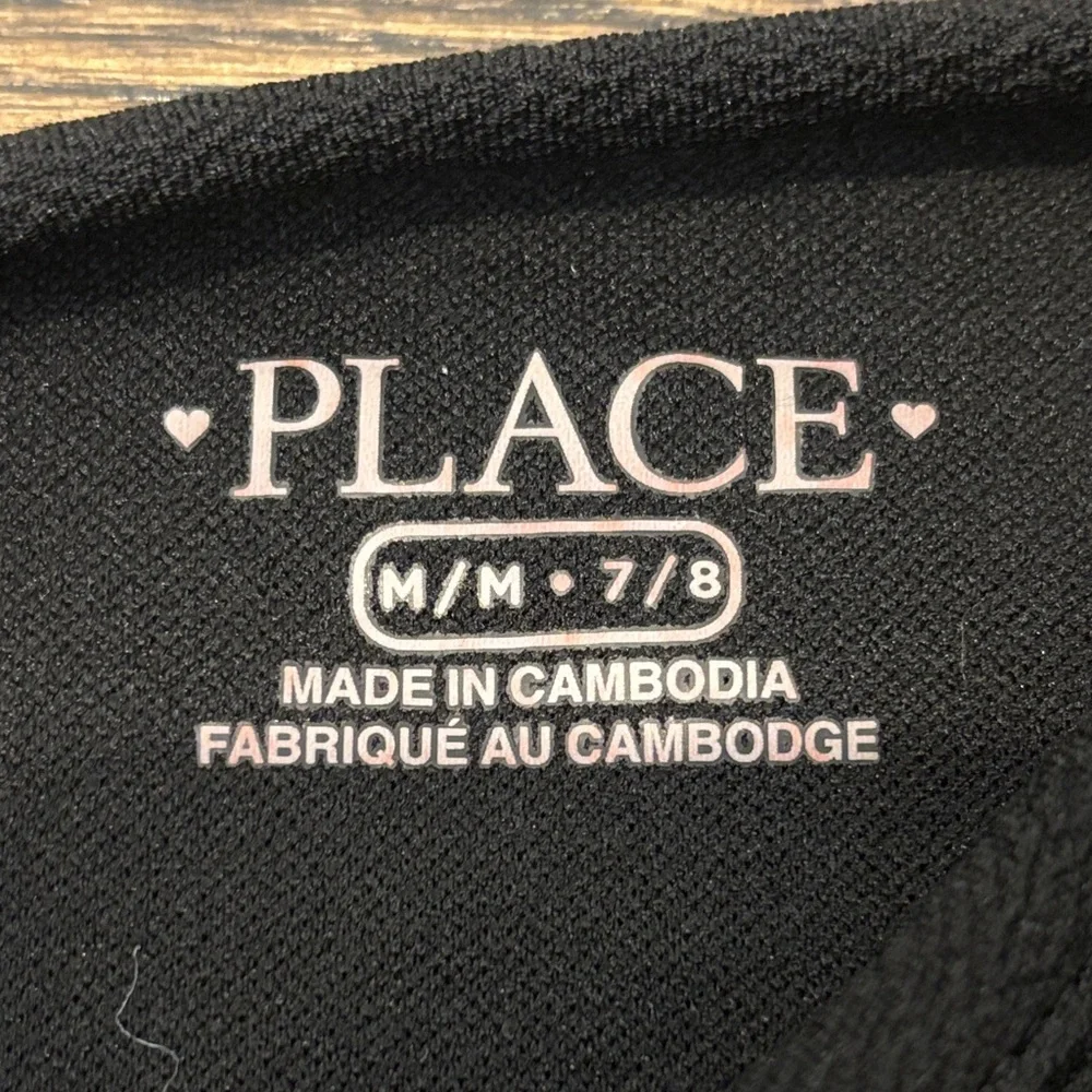 Place Girl’s Black Casual Dress Size Medium